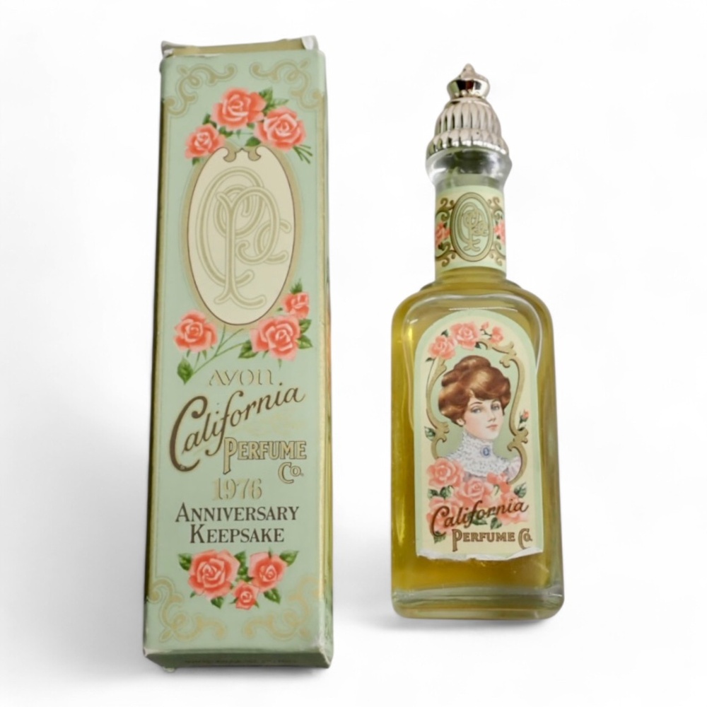 Avon California Perfume Moonwind Cologne 1976 Anniversary Keepsake Perfume NIB - Picture 9 of 11